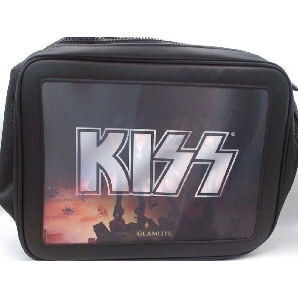 Glamlite - Kiss Lenticular Motion Makeup Bag, Large, BRAND NEW